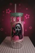 Ghostface 20 oz. Glass Tumbler