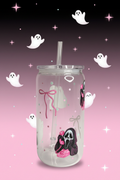 Ghostface 16 oz. Glass Tumbler